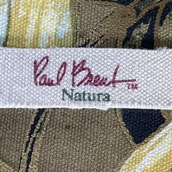 Paul Brent Beachy Tropical Leaf Print Canvas Bag - Picture 3 of 6